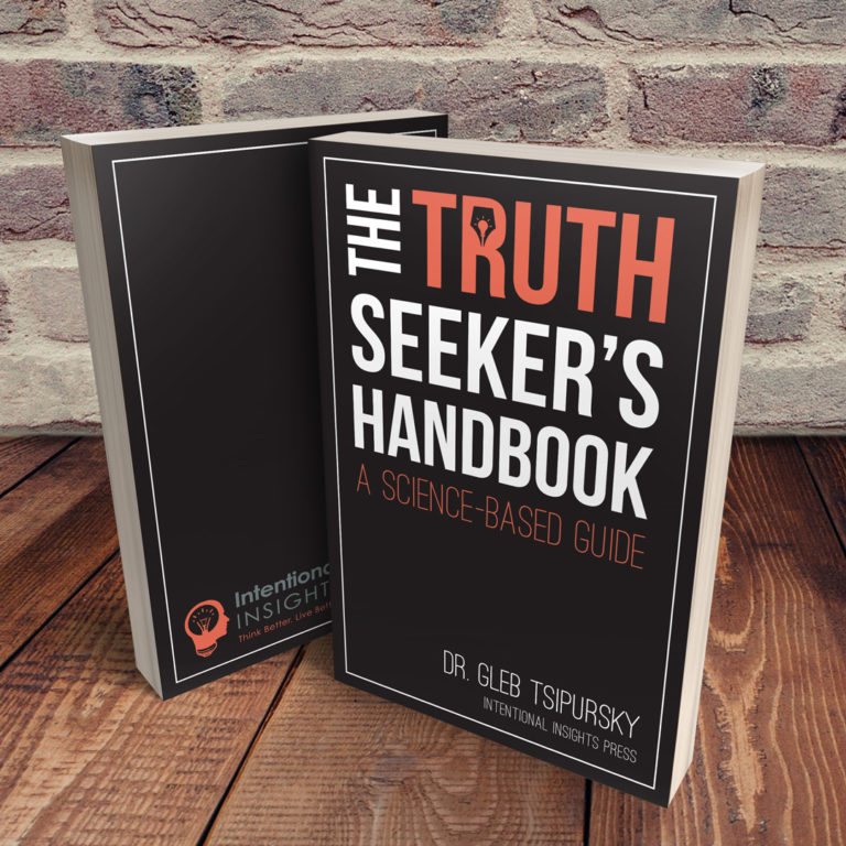 Book Cover of The Truth Seekers Hand Book: A Science-Based Guide