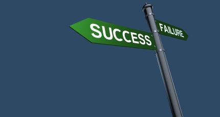 success-failure-direction-sign